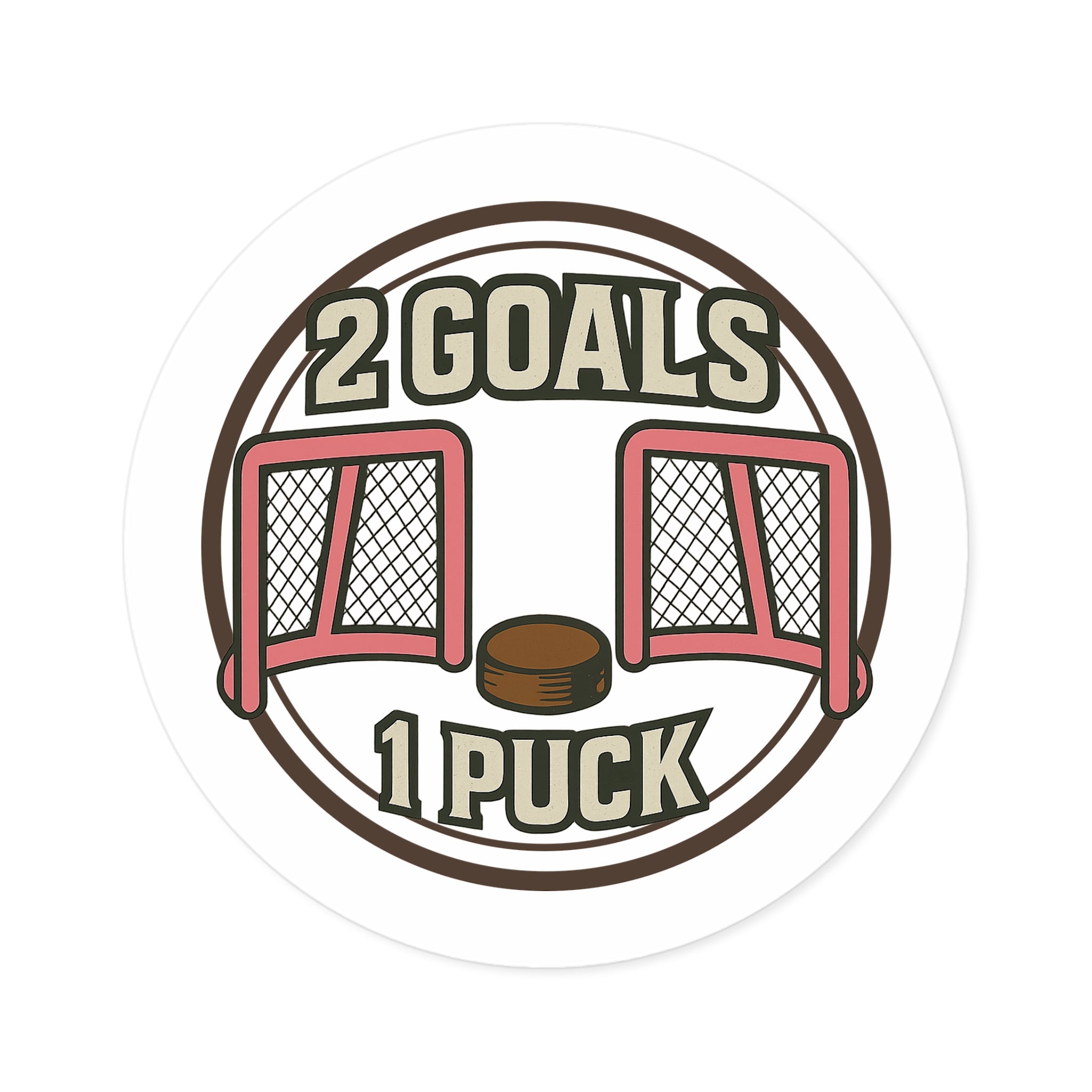 Sticker — Round Indoor/Outdoor Vinyl