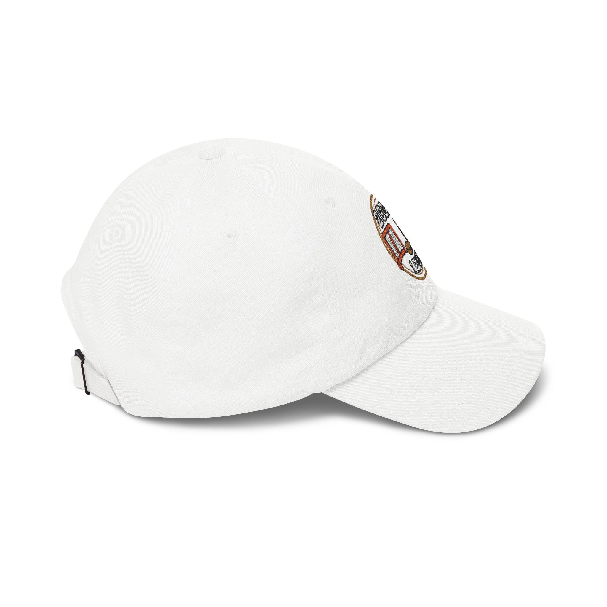 Dad Cap — Embroidered '2 Goals 1 Puck'